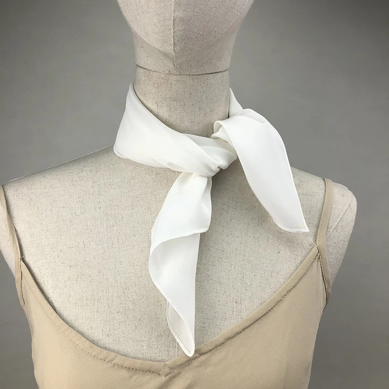 New Women Silk Scarf Square Ne - Ascot Neck Scarf recension och pris