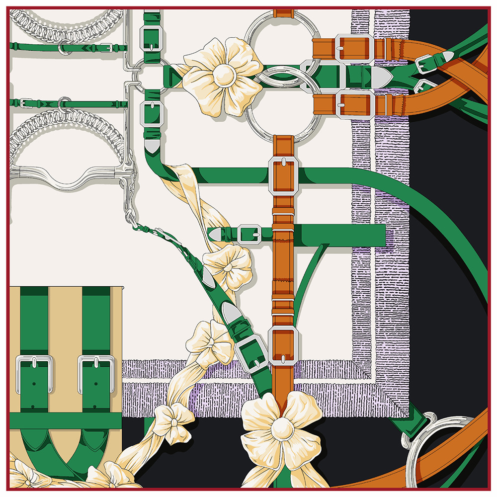 90cm New Design Belt Twill Sil - Silk Neck Scarf recension och pris