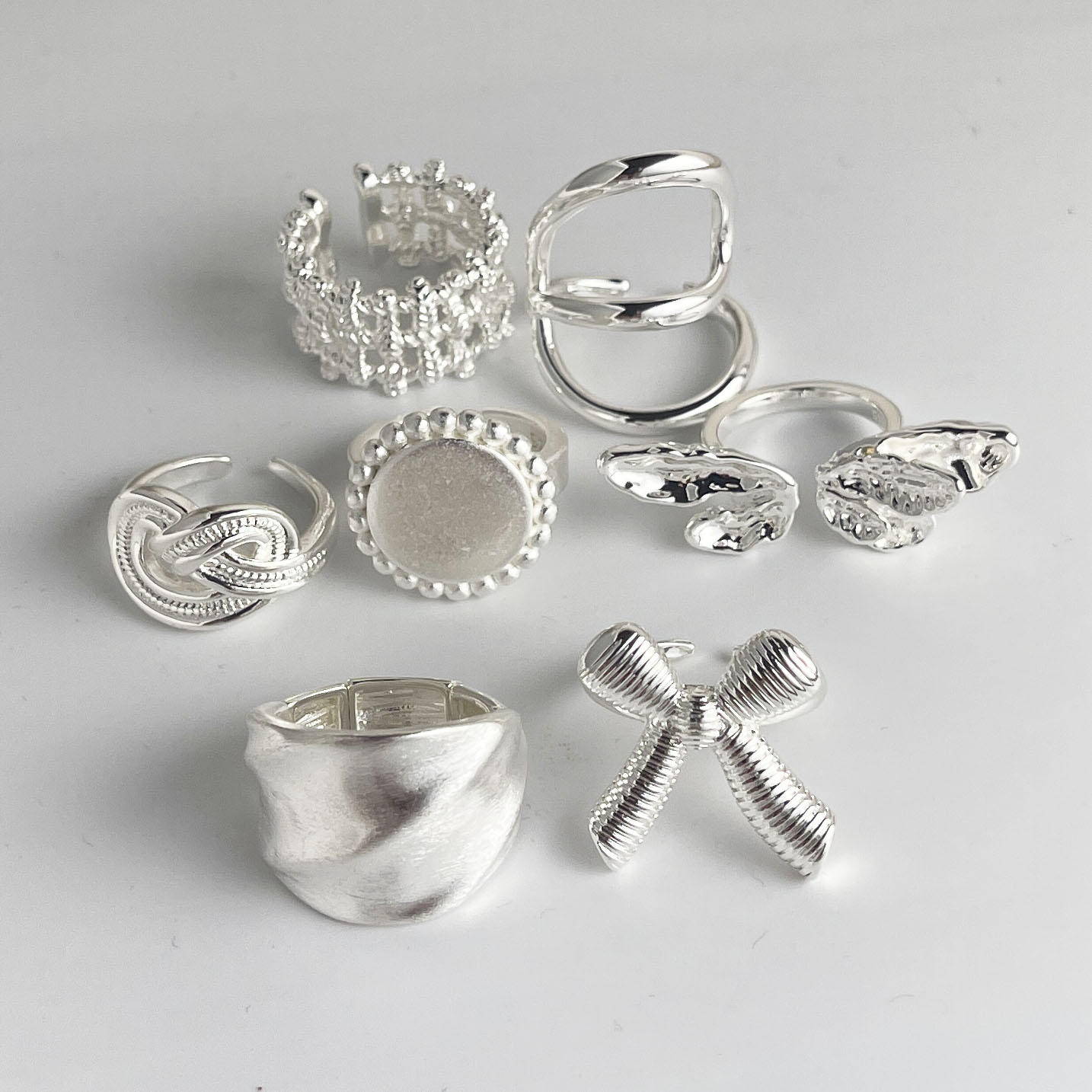 925 Sterling Silver Rings For  - Tie Clip Silver recension och pris