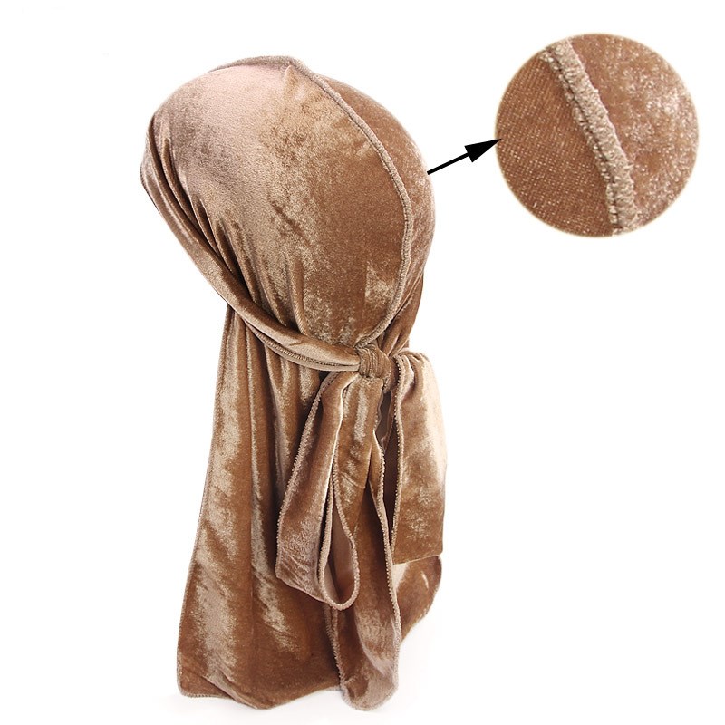 New Luxury Men's Velvet Durags - Bandana Doo Rag recension och pris