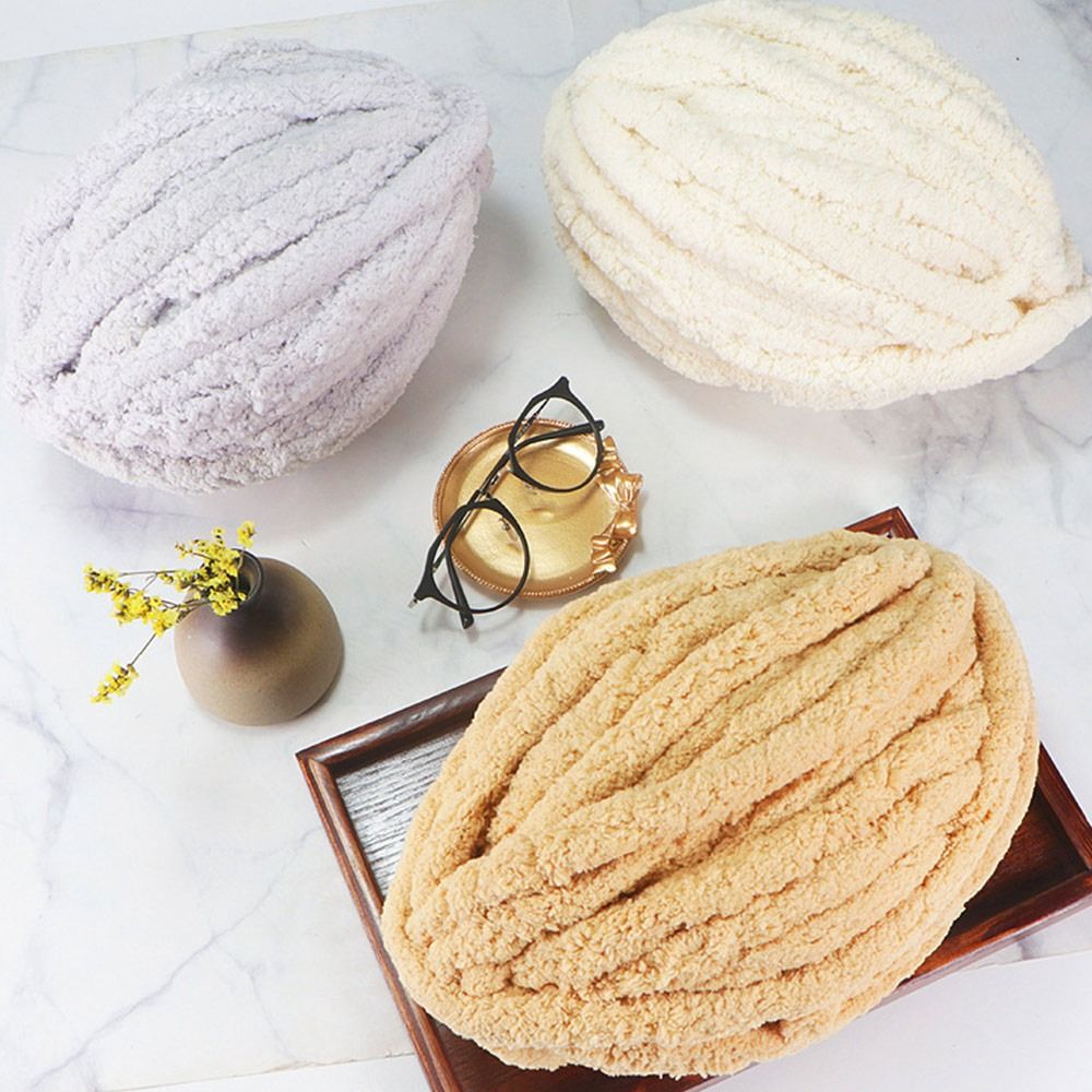 250g/Ball Multicolor Chenille  - Woven Scarf Blanket recension och pris