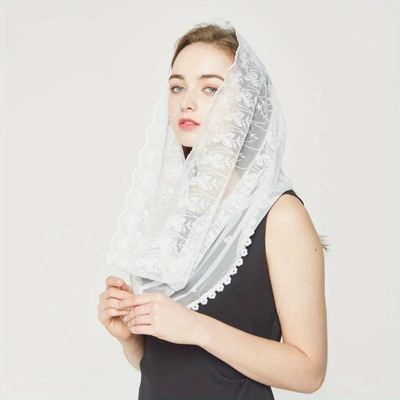Women Chapel Veils Lady Mantil - Infinity Scarf Knit recension och pris