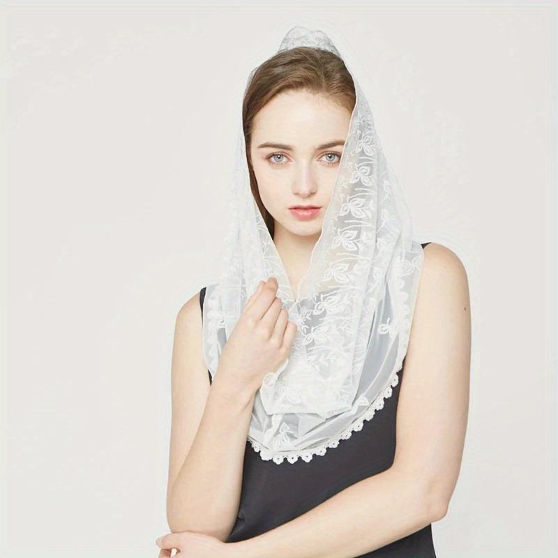 Women Chapel Veils Lady Mantil - Infinity Scarf Knit recension och pris