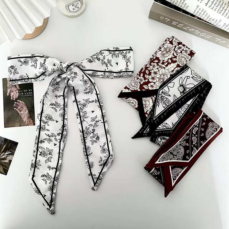 Luxury Fashion Woman Skinny Si - Silk Neck Scarf recension och pris