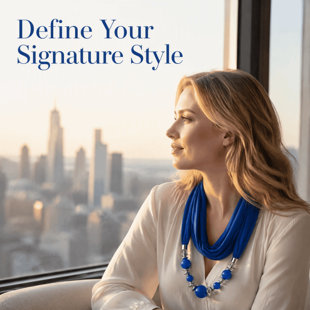 Chiffon Scarf Necklace Beaded  - Infinity Scarf Knit recension och pris